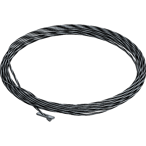 Steel Cable with Anchor