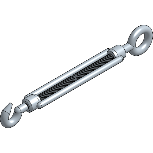 Turnbuckle with Hook and Eye