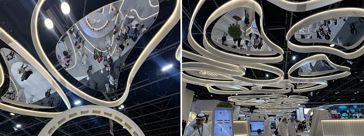 GiantMirror by ShowTex all-around at GITEX Global 2024