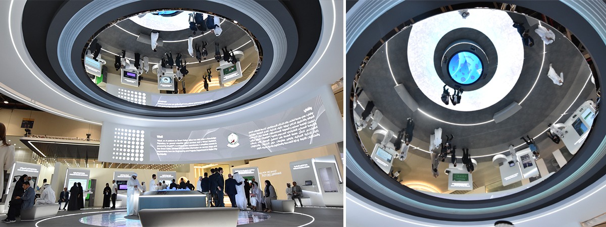 GiantMirror by ShowTex all-around at GITEX Global 2024