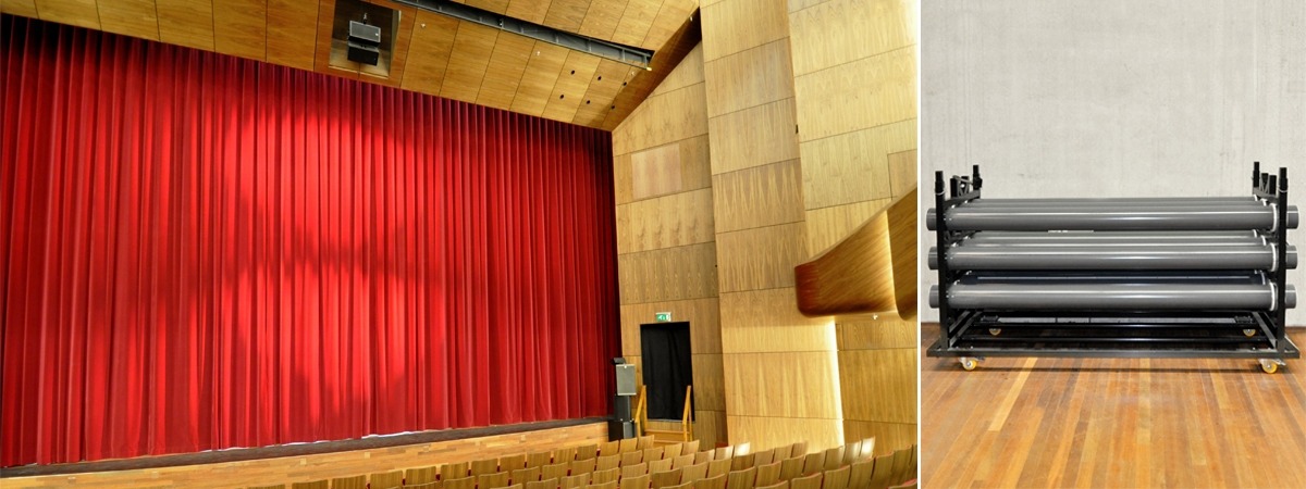 De Kom: Stage curtains & curtain tracks by ShowTex