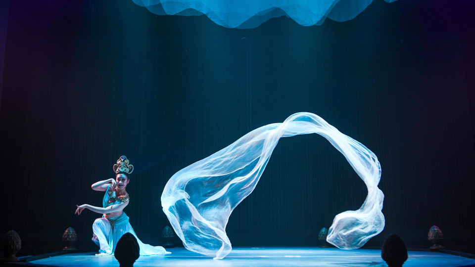 ShowTex Tulle Aymond Mini, FeatherSilk for Sound of Dunhuang
