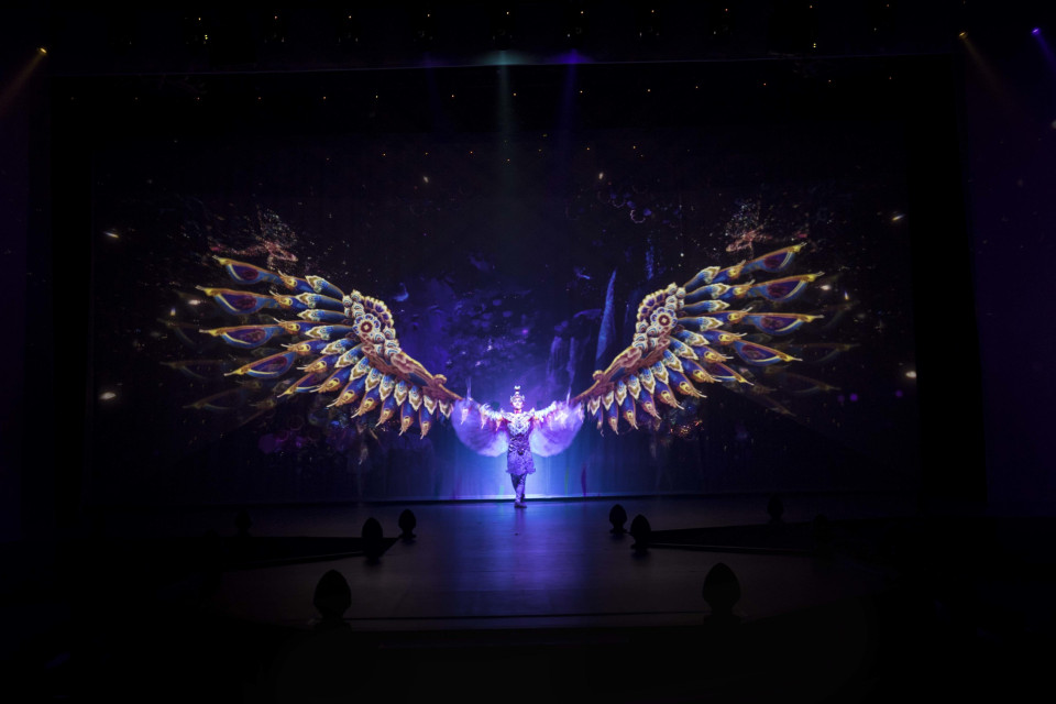 ShowTex Tulle Aymond Mini, FeatherSilk for Sound of Dunhuang