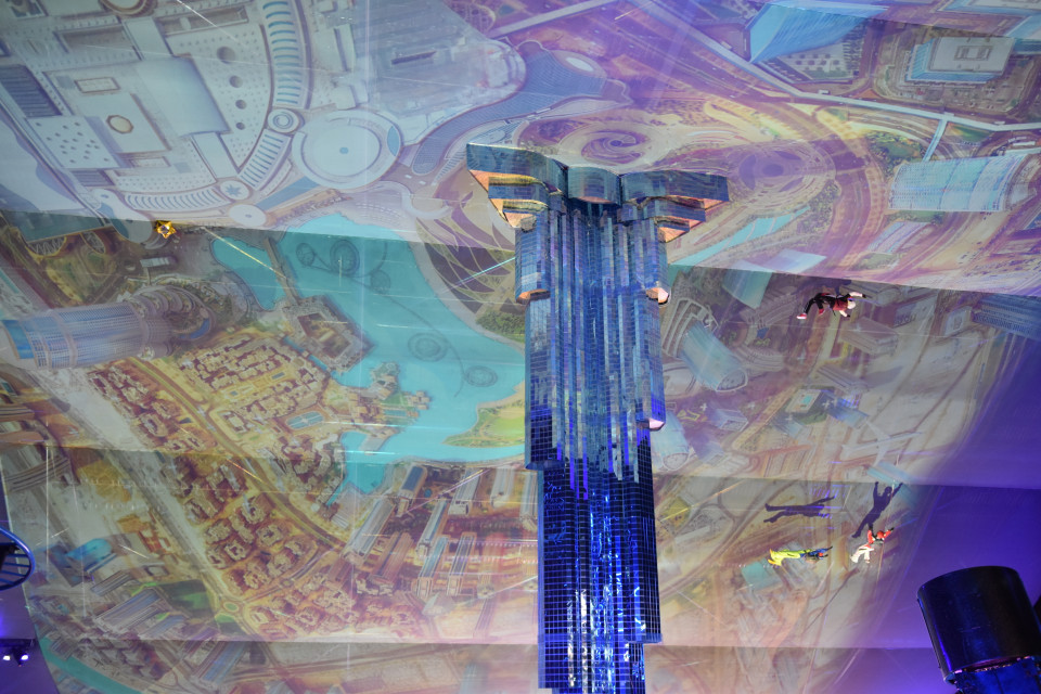 ShowTex StretchTulle, Molton CS for VR Park Dubai