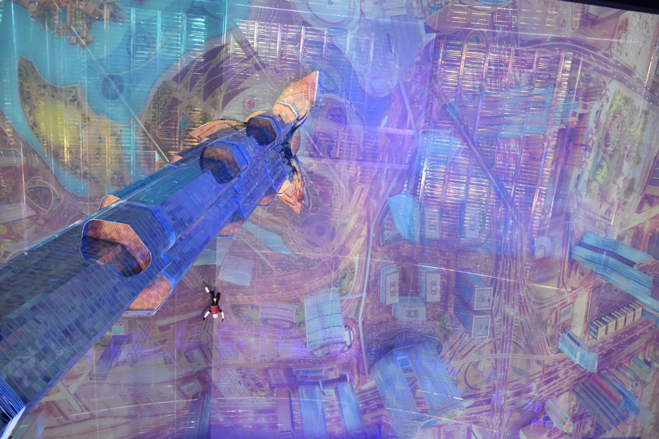 ShowTex StretchTulle, Molton CS for VR Park Dubai