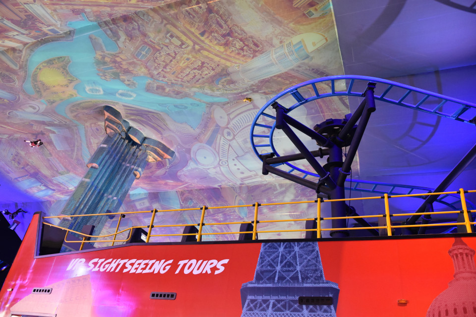 ShowTex StretchTulle, Molton CS for VR Park Dubai