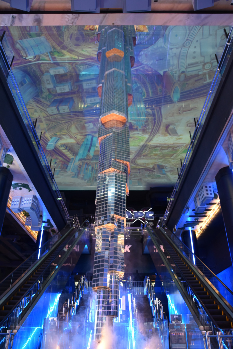 ShowTex StretchTulle, Molton CS for VR Park Dubai