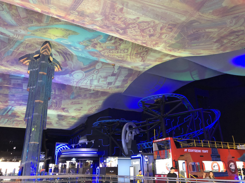 ShowTex StretchTulle, Molton CS for VR Park Dubai