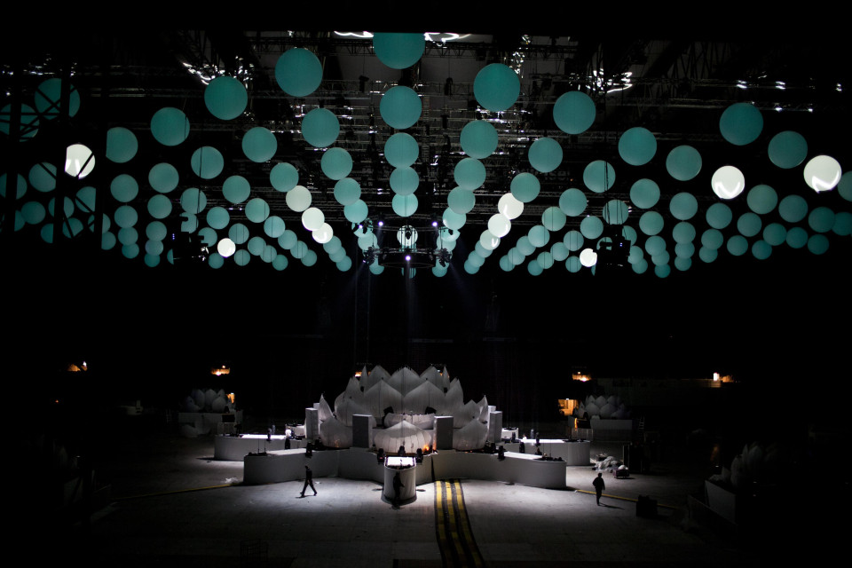 ShowTex Inflatable Projection Sphere for Sensation Amsterdam