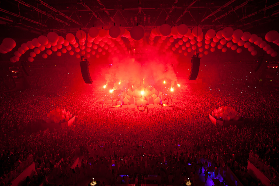 ShowTex Inflatable Projection Sphere for Sensation Amsterdam