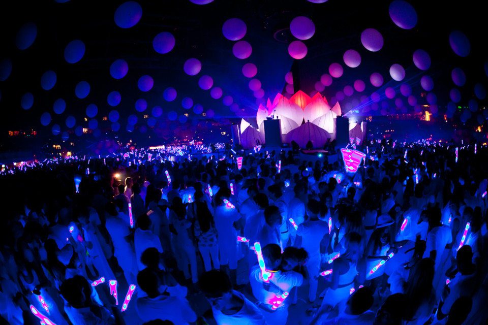 ShowTex Inflatable Projection Sphere for Sensation Amsterdam