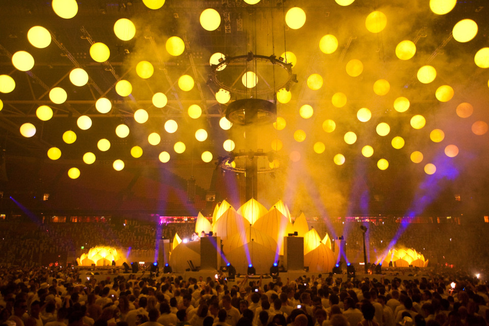 ShowTex Inflatable Projection Sphere for Sensation Amsterdam