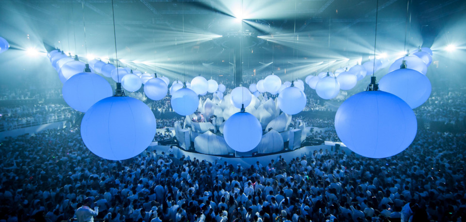 ShowTex Inflatable Projection Sphere for Sensation Amsterdam