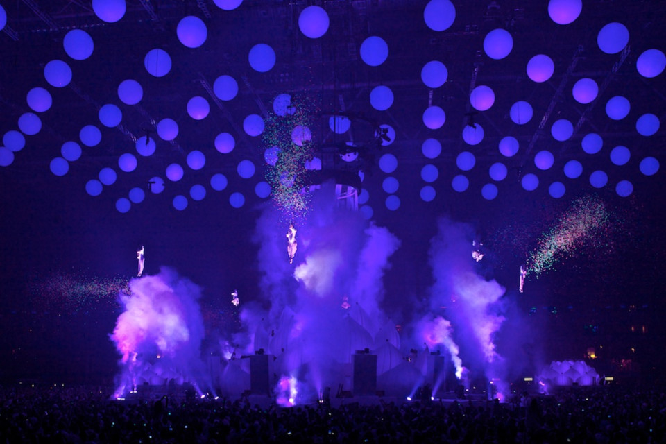 ShowTex Inflatable Projection Sphere for Sensation Amsterdam