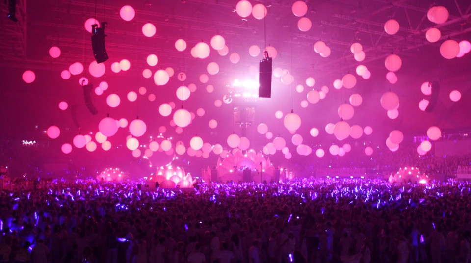 ShowTex Inflatable Projection Sphere for Sensation Amsterdam